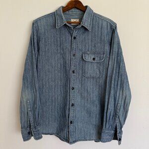 Nama Denim Shirt | Indigo Blue | Japanese | Men's M